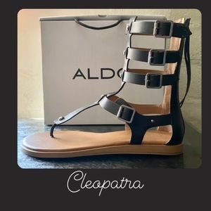 Black Strap Sandals